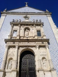 El rey Felipe II financió la construcción de esta iglesia, estando Portugal bajo el manto de España 